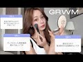 【GRWM】生理前で顔面爆むくみで本当勘弁🥵質問答えながらメイクしていくよ🎵おすすめ美容|貯金|就活について…etc