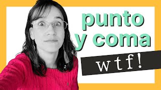 DOMINA el uso del punto y coma (sin enredos) ➡️ 3 ÚNICAS reglas explicadas