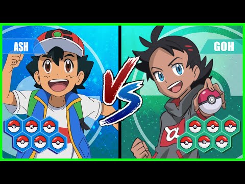 Pokemon Battle Pedia: Ash Vs Goh