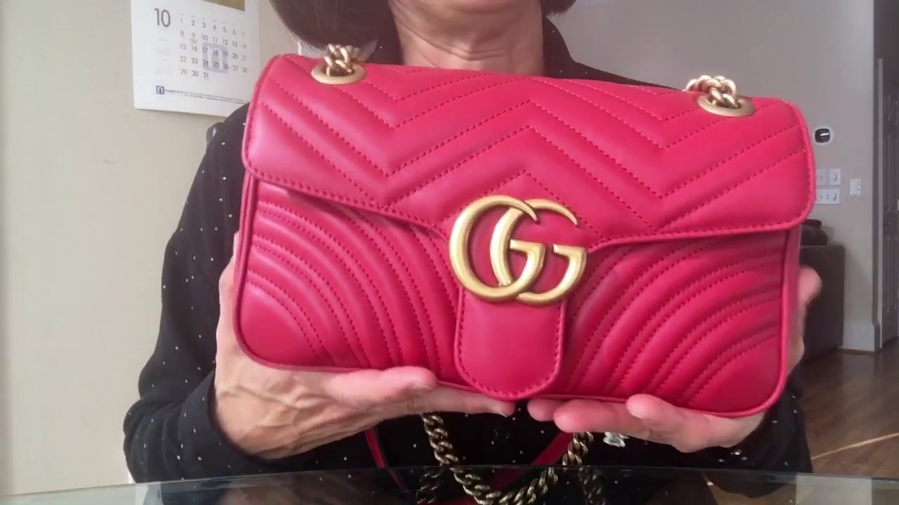 gucci marmont small red