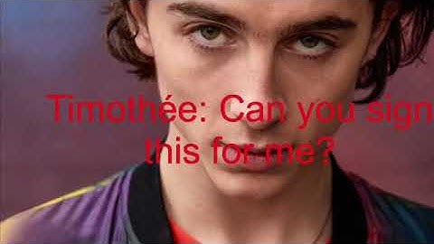 the 1975 + timothée on the graham norton show (matty healy x timothée chalamet fanfiction reading)