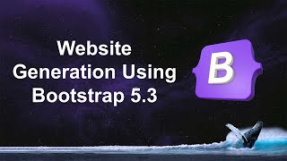 Website Generation Using Bootstrap 5.3 | Bootstrap 5.3 Project | Bootstrap 5.3 Tutorial. screenshot 3