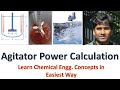 Agitator Power Calculation