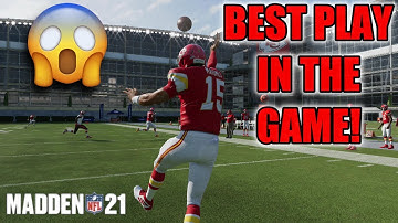 THIS GLITCH PLAY IS IMPOSSIBLE TO STOP! BEST MADDEN 21 OFFENSE DESTROYS ANY DEFENSE