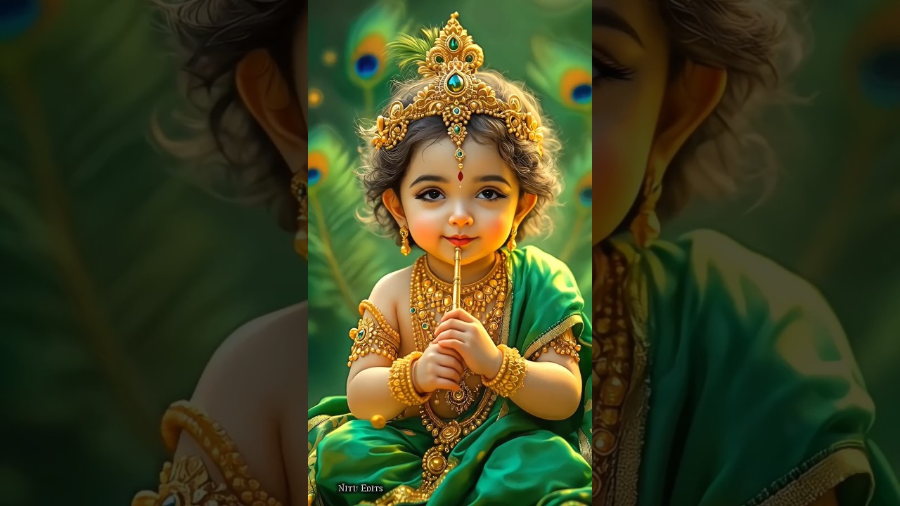 This Smile Is Not Ordinary — It’s Krishna’s Grace 