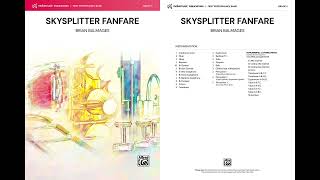 Video thumbnail of "Skysplitter Fanfare, by Brian Balmages – Score & Sound"