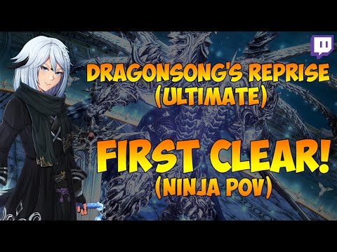 Sensus | FFXIV | Dragonsong's Reprise (Ultimate) [DSR] FIRST CLEAR! | Ninja PoV (Final Fantasy XIV)