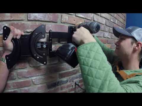 Video How Do You Mount A Tv On A Brick Wall