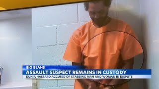 Hilo man arrested after stabbing two people with sickle