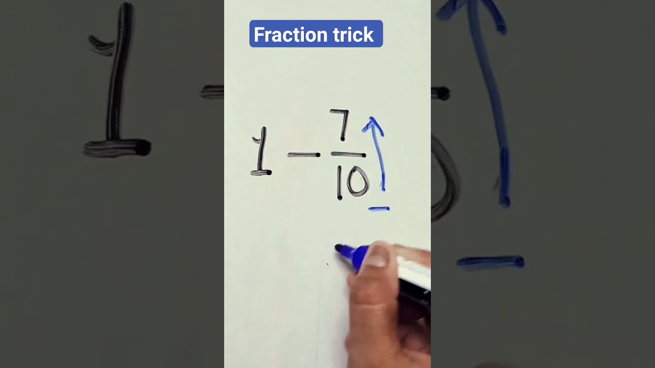 fraction trick 