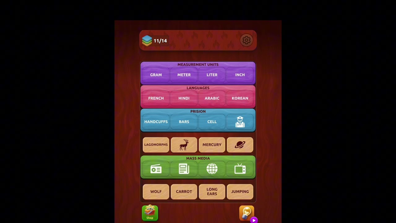 Associations - Colorwood Game Levels 101-102-103-104-105-106-107-108-109-110