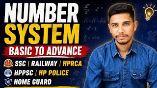 NUMBER SYSTEM || Basic To Advance || HP home guard || HP Police || SSCGD || SSC CGL || UPSI ||
