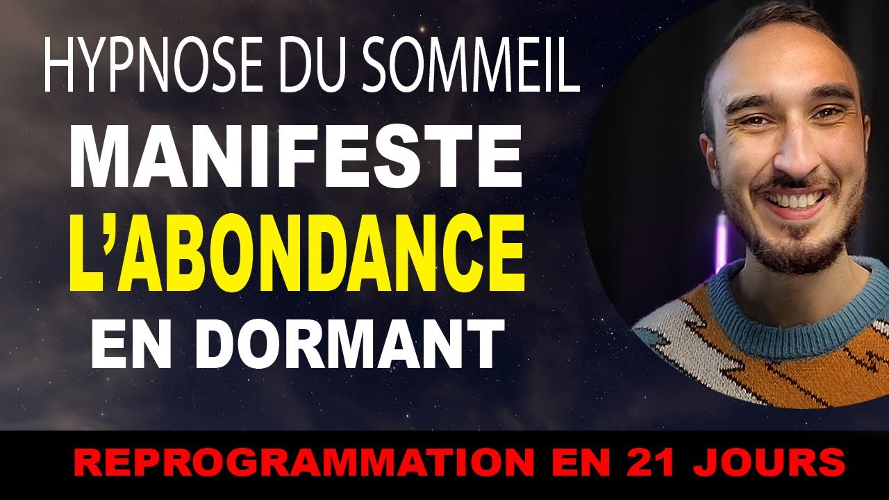 Hypnose GUIDÉE du SOMMEIL • Puissante Reprogrammation • ARGENT & ABONDANCE • Programme 21 Jours