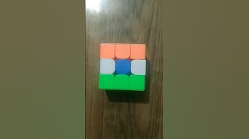 How to make 🇮🇳India flag 🚩 in 3*3 rubix cube #shorts #youtubeshorts
