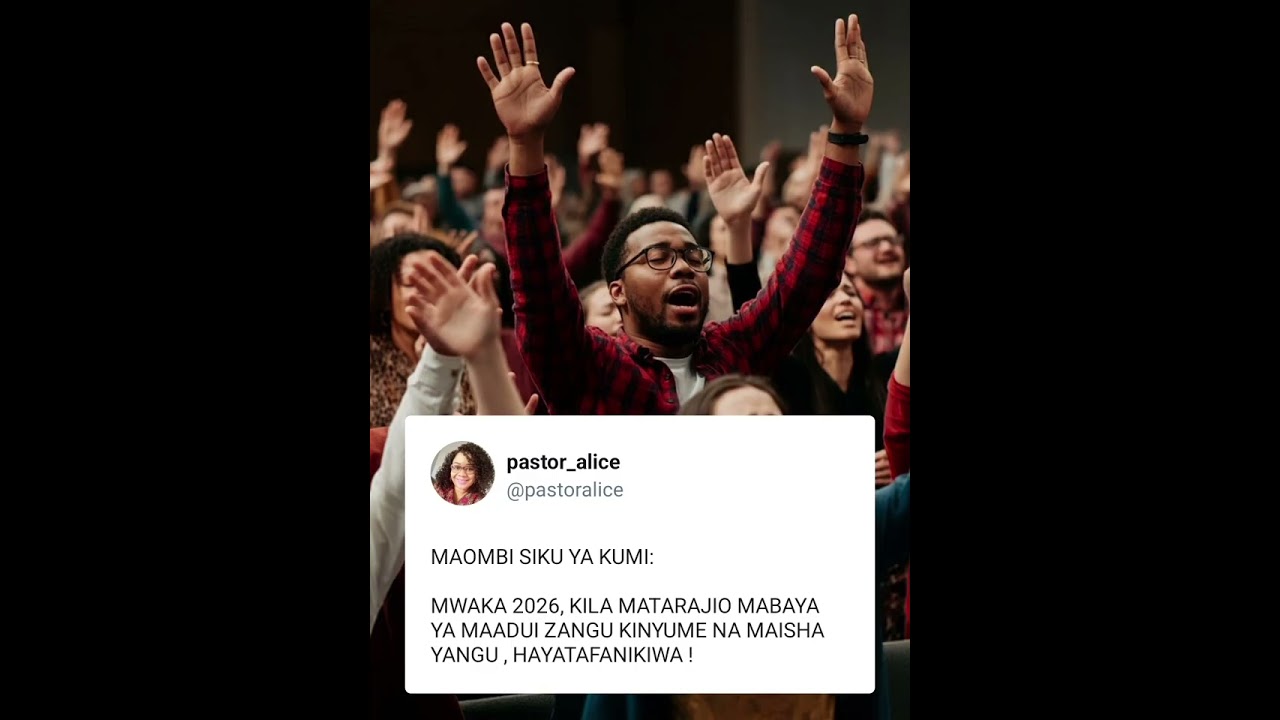 MWAKA 2026 KILA MATARAJIO MABAYA YA MAADUI ZANGU KINYUME NA MAISHA YANGU, HAYATAFANIKIWA 