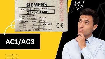 CONTACTOR NAME PLATE //types of contactor //types of contactors ac1 ac2//types of contactor in hindi