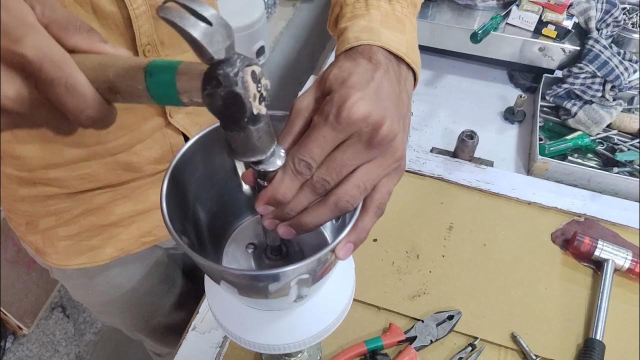 How to repair Panasonic jar Panasonic mixer ka medium jar kese thik