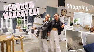BEDROOM MAKEOVERS PT.1... Shopping \& Haul!!