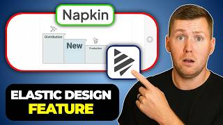 How to Use the Elastic Design Feature in Napkin AI - Quick Tutorial