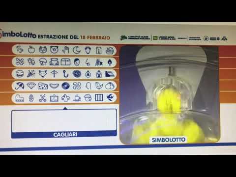 Simbolotto estrazione di martedì 18 febbraio 2020