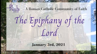 Sunday Mass- January 3rd, 2021