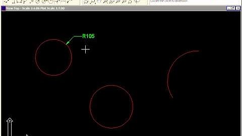 How to Insert Radial Dimension