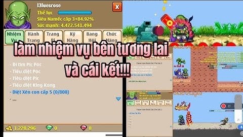 Ngọc Rồng Online - Làm Nhiệm Vụ Bên Tương Lai Và Cái Kết!!