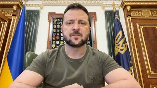 Звернення Володимира Зеленського наприкінці 682-го дня війни
