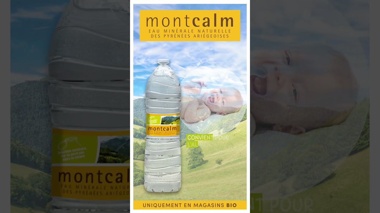 Montcalm, une eau minérale naturelle pour toute la famille !
