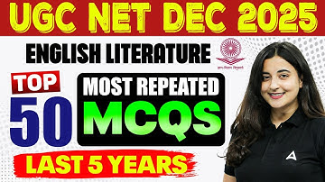 UGC NET English Literature | UGC NET English Most Repeated Questions By Aishwarya Puri