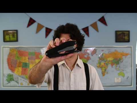How to use a stapler