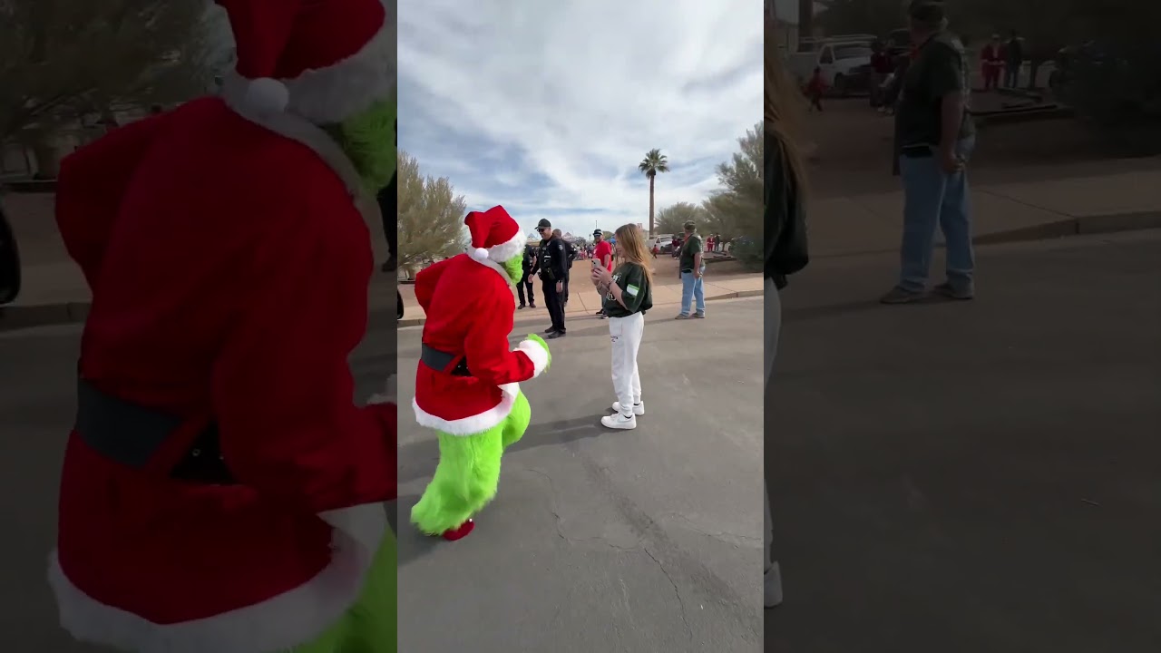 The Grinch got away! 