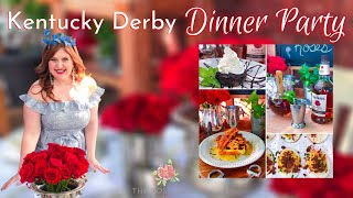 Kentucky Derby Dinner Party with Recipes