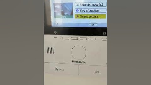 How to Painasonic intorcom vl-svn511sx wifi connected