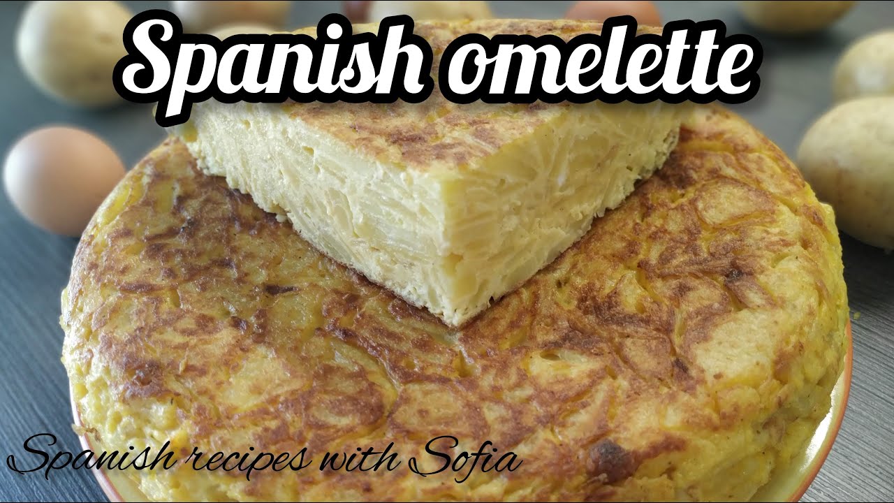 Spanish omelette/tortilla de patatas/ easy/ Spanish recipes with Sofia