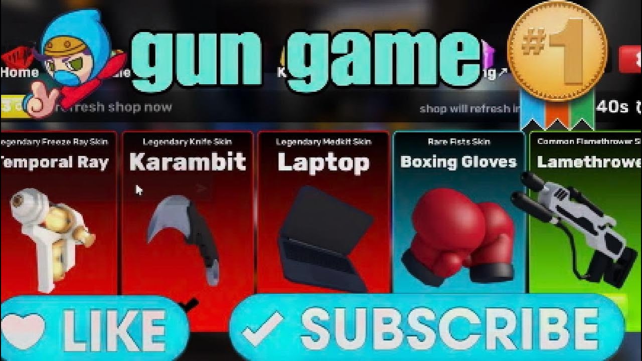 Gun game is in Rivals? - YouTube