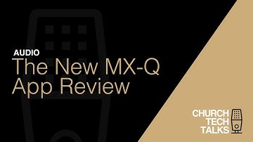 The New MX-Q App Review || In-ear Monitor Mixing for M32 & X32 Consoles