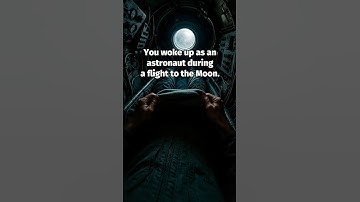 You woke up an astronaut on a trip to the moon #pov #cinematic #ai #shortfilm