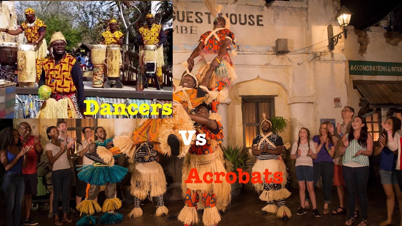 DISNEY WORLD HARAMBE DANCERS VS ACROBATS ITS TIME TO JUDGE!