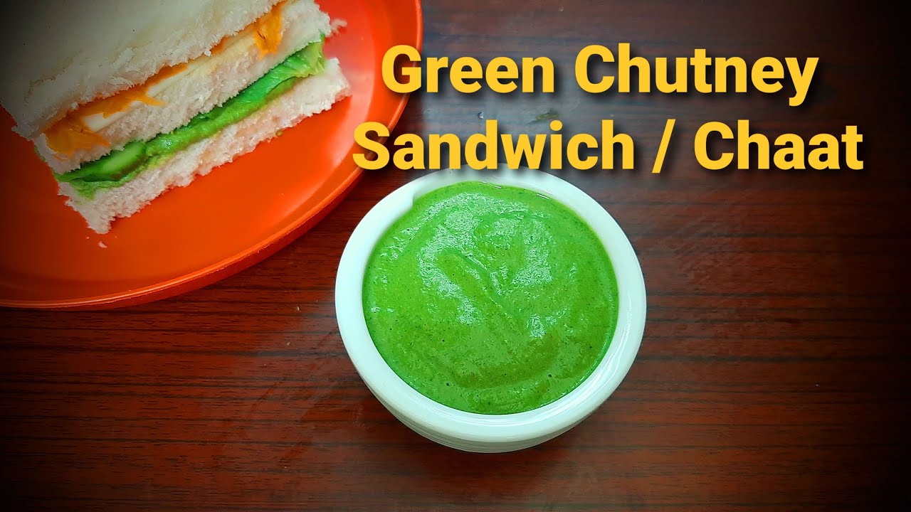 Green Chutney for Sandwich Green Chutney for Burger Green Chutney