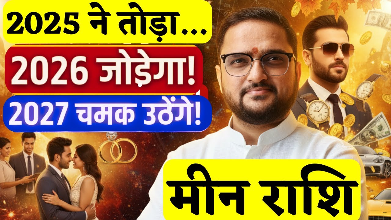 मीन राशि 2026-2027 | Meen Rashi Yearly Horoscope 2026-2027 | Pisces Horoscope | Acharya Mukti