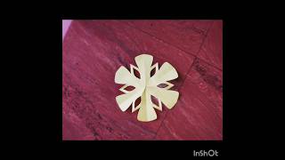 diy snowflake cutting step by step