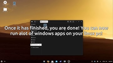 How to install windows apps on Zorin  OS?