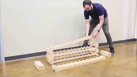 How to put together a Modularack Wine Rack
