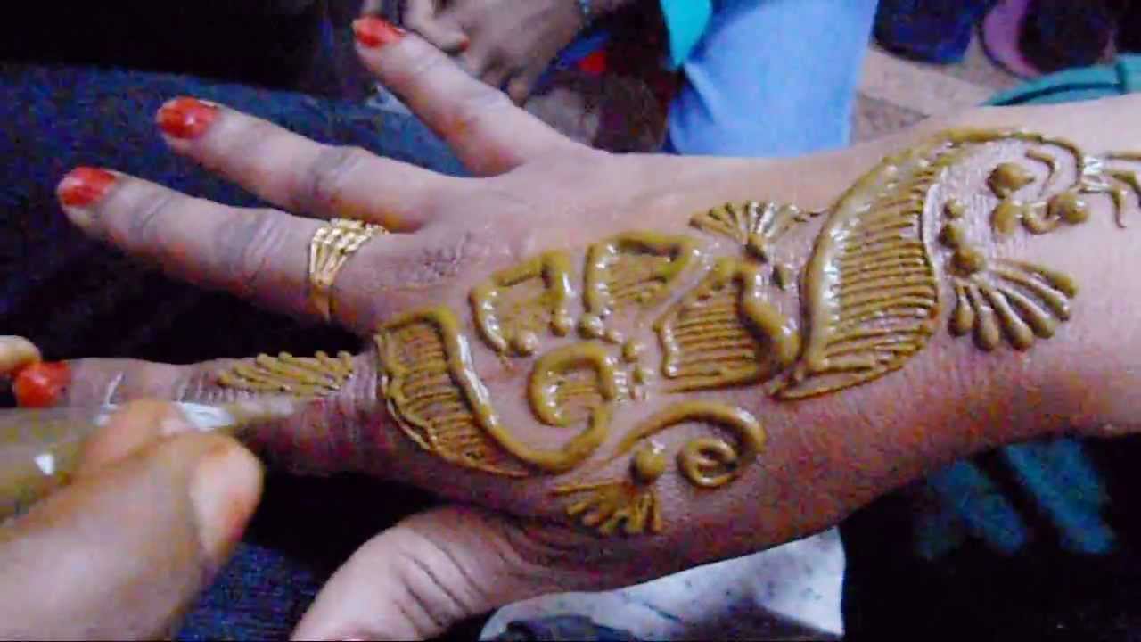 Easy Mehndi Design To Draw