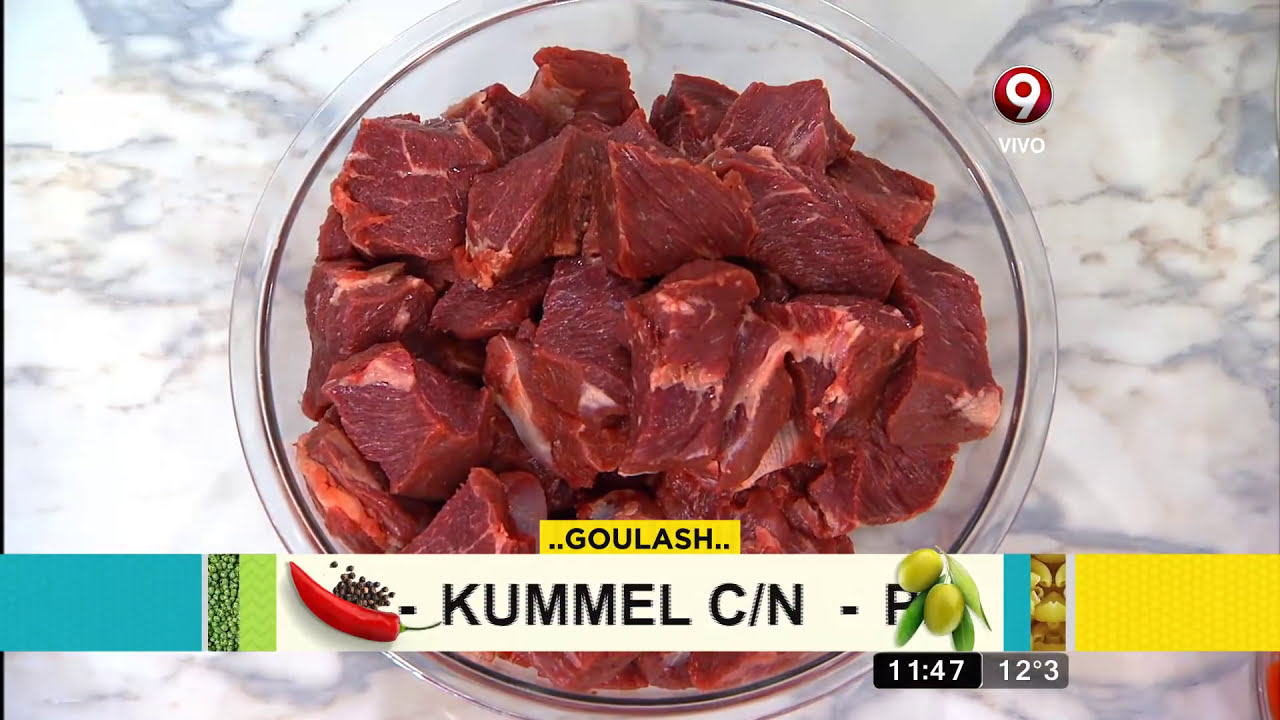 Receta de hoy: Goulash con ñoquis