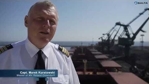 MV Roland Oldendorff calling Gdynia, Poland for cargo of Metallurgical Coke in bulk.