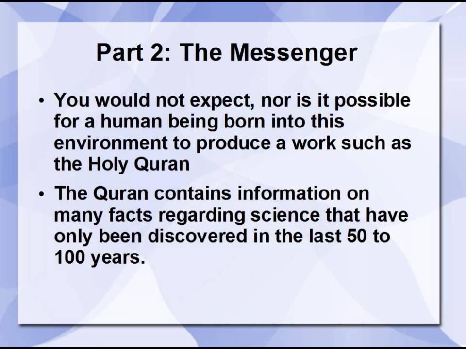 The Revealer, The Messenger, The Message Part 2 - YouTube