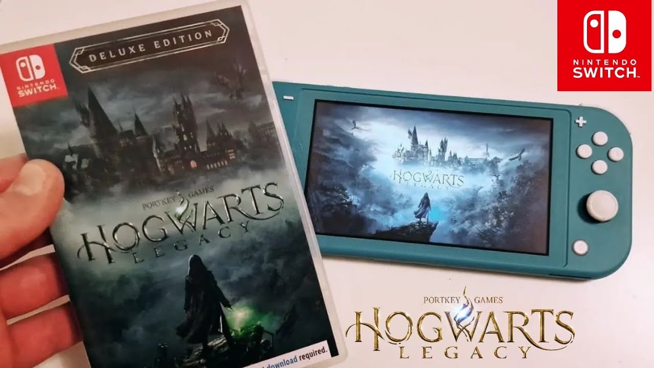 Jogo Hogwarts Legacy Deluxe Edition - Switch, (oled Model), Lite