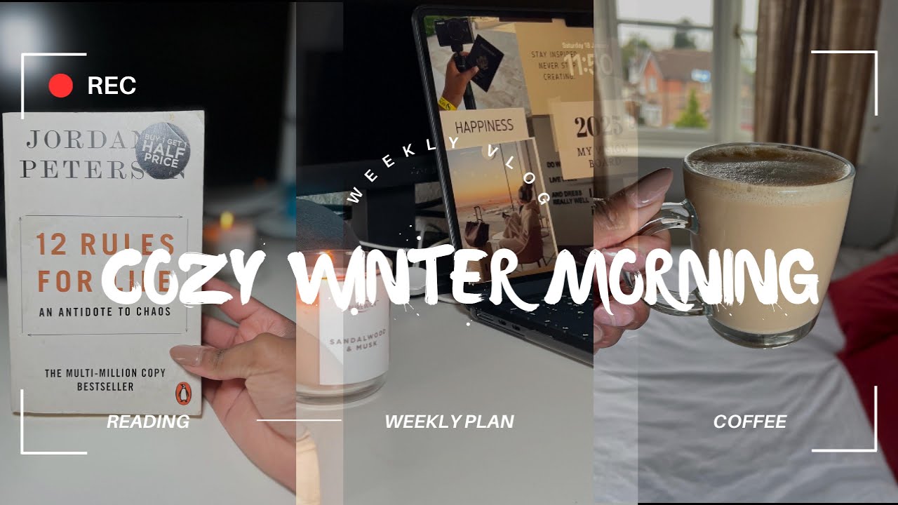7 AM Cozy Winter Morning Routine | Realistic, Slow & Productive❄️☕